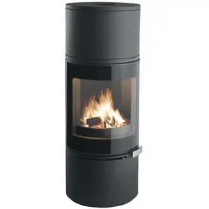 Poêle à Bois Deville Alcandre C077cf-06 pas cher