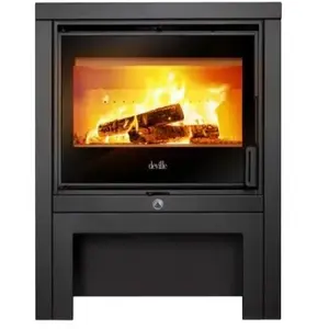 Poele A Bois Deville Haut Leman C077bq-06 pas cher