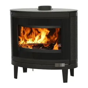 PoÊle À Bois Deville Ikari C077bk.06 pas cher