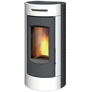 PoÊle À GranulÉs Deville Tangara C077fc-01-ibc6 Blanc pas cher