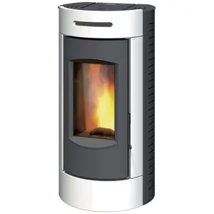 PoÊle À GranulÉs Deville Tangara C077fc-01-ibc9 Blanc pas cher