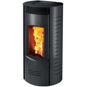 PoÊle À GranulÉs Deville Roselin C077fe-06-ik8 Noir pas cher