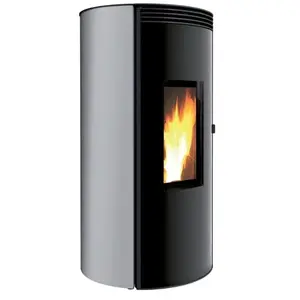 Poêle à Granulés Deville Loria C077ft-09-ibc9 Gris pas cher