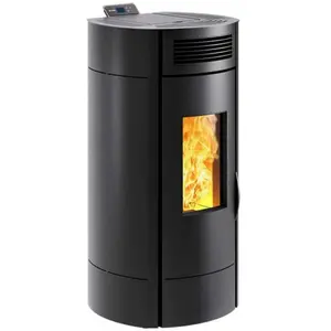 Comparateur de prix : Invicta Poêle à Granulés "Lodi 8" étanche - 3,1 à 8 kW - Wifi - Noir