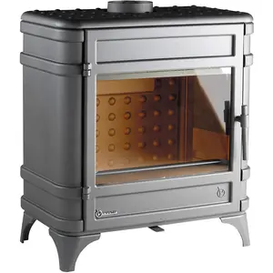 Comparateur de prix : Invicta - poêle à bois fonte 12kw anthracite  9170-44 - siam 9170-44