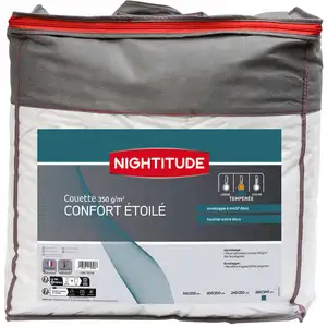NIGHTITUDE Couette 260x240 cm CONFORT ETOILE