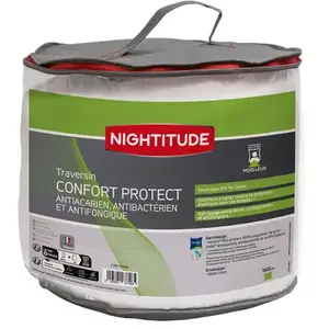 NIGHTITUDE Traversin confort protect 160 CONFORT PROTECT pas cher