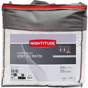 NIGHTITUDE Couette 140x200 cm VENT DU MATIN pas cher