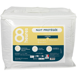 Couette 240x260 cm NUIT PROTEGEE pas cher