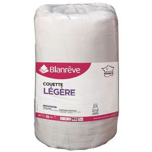 BLANREVE Couette légère en microfibre 250g/m² blanc 240x220 cmVendu parauchan