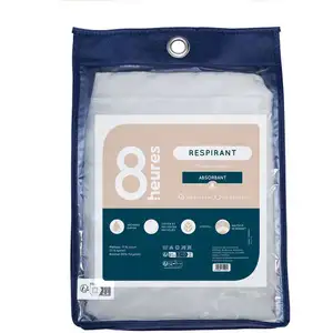 8 HEURES Protège matelas 140x190 cm RESPIRANT pas cher