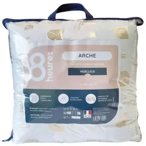 8 HEURES Lot de 2 oreillers carré 60x60 cm ARCHEVendu parconforama