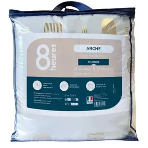 8 HEURES Couette 140x200 cm ARCHE pas cher