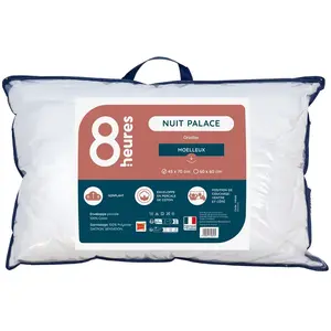 Oreiller Rectangulaire 45 x 70 cm NUIT PALACE pas cher