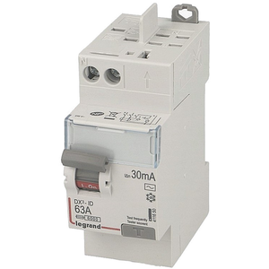 Comparateur de prix : Legrand Interrupteur différentiel bipolaire DX³-ID protection tête de groupe - arrivée haut/départ haut - A, 2, Vis/auto, 63