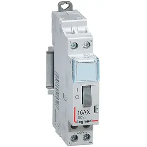 Comparateur de prix : 412412 Legrand - Télérupteur bipolaire 2NO 16A - 230Vca - CX3