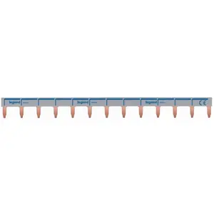 Legrand peigne de cablage phase ou neutre 13 modules legrand hx³