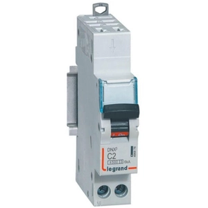 Comparateur de prix : LEGRAND Disjoncteur DNX³ 4500 - auto/vis - U+N 230V~ 2A - 6kA - courbe C - 1 module
