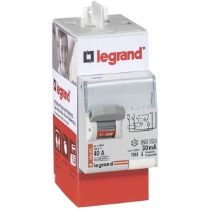 Comparateur de prix : LEGRAND Interrupteur différentiel  40A - type HPI