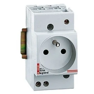 Comparateur de prix : Prise pour tableau électrique - 2 phases + terre - 10/16 a - Legrand
