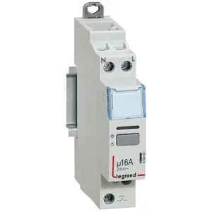 Comparateur de prix : Legrand Télérupteur unipolaire silencieux 230 V alternatif 16A 1 module (092710)