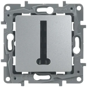 Prise Téléphone LEGRAND Niloé 8 Contacts en T Argent pas cher