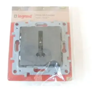 Legrand - prise telephone en t fonte 096652 pas cher