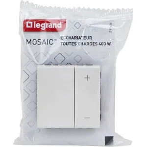 Legrand Variateur universel 2 modules à composer Mosaic - BlancVendu parracetools
