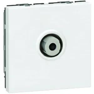 Comparateur de prix : LEGRAND prise tv type f a visser 2 modules mosaic blanc avec enjoliveur blanc