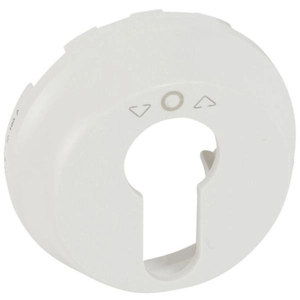 Legrand 068157 Enjoliveur Céliane pour Poussoir à Clé 3 Positions, Blanc pas cher