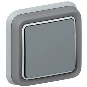 LEGRAND Interrupteur simple complet Plexo gris pas cher