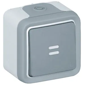 LEGRAND Interrupteur lumineux apparent 10A Plexo pas cher