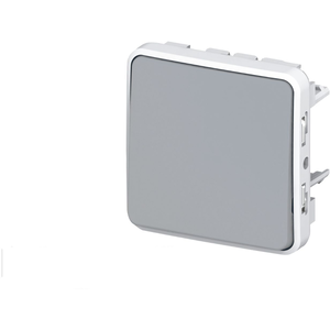 Legrand va et vient plexo gris (composable) pas cher