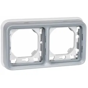 Comparateur de prix : Legrand plaque d'encastrement plexo 2 postes horizontal (composable)