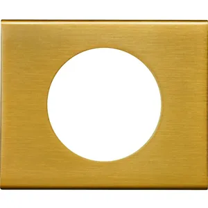 Comparateur de prix : Legrand Plaque de finition Legrand pour 1 prise CELIANE met bross doré