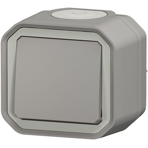 Comparateur de prix : Legrand Interrupteur va-et-vient Plexo IP55 saillie 10AX 250V - gris