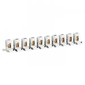 Borne De Connexion - 2 X 6 Mm2 - Legrand Suprem - Barrette De 10