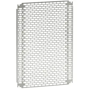Plaque perforé - Legrand - 036092 - Blanc - Intérieur - 1 poste - Plastique pas cher