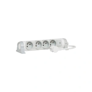 LEGRAND Rallonge multiprise Confort bloc de prises rotatif 4x2 P+T 3 m