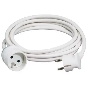 Comparateur de prix : Legrand Rallonge domestique 2PT avec éclips de protection longueur 3m  blanc TU