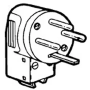 Comparateur de prix : Fiche électrique - Legrand - 3P+T 32 A - Sortie latérale - Blanc