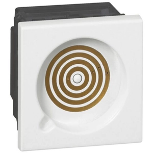 Legrand - Prise pour manipulateur poire d'appel (078240) blanc antimicrobien Prog mosaic 078241 pas cher
