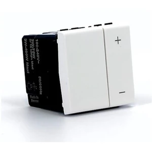 Comparateur de prix : Interrupteur variateur toutes lampes 2 fils Mosaic 2 modules blanc Legrand