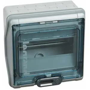 Comparateur de prix : Coffret en saillie étanche - 1 rangée - 8 modules - Plexo - Legrand