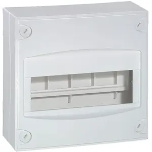 Comparateur de prix : Coffret cache-bornes LEXIC blanc 8 à 9 modules   LEGRAND - 001308