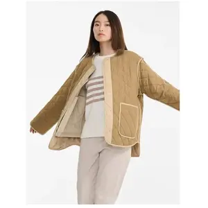 Aigle Veste Déperlante Matelasssée - Doudoune femme Peanut XS pas cher