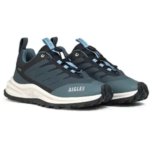 Aigle Trekkix Low - Chaussures randonnée Carbone 44 pas cher
