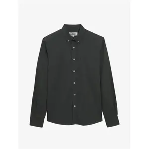Aigle - Shirt Uni Flannel - Chemise homme Dark Heather Grey - XXL pas cher