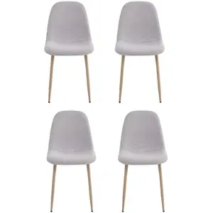 Chaise en tissu PARDES pas cher