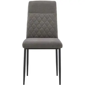Chaise en tissu DIEGO pas cher